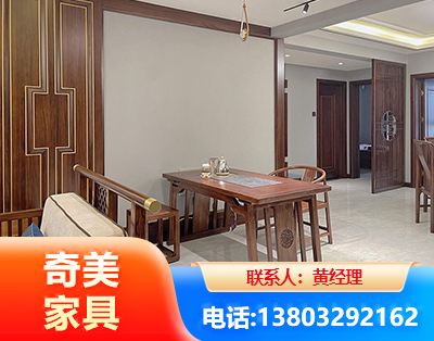 天门板木结合家具